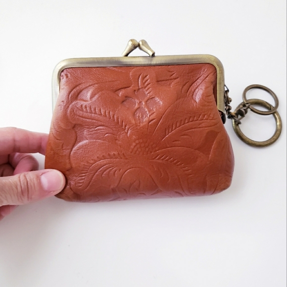 Patricia Nash Handbags - Patricia Nash Tan Leather Coin Purse